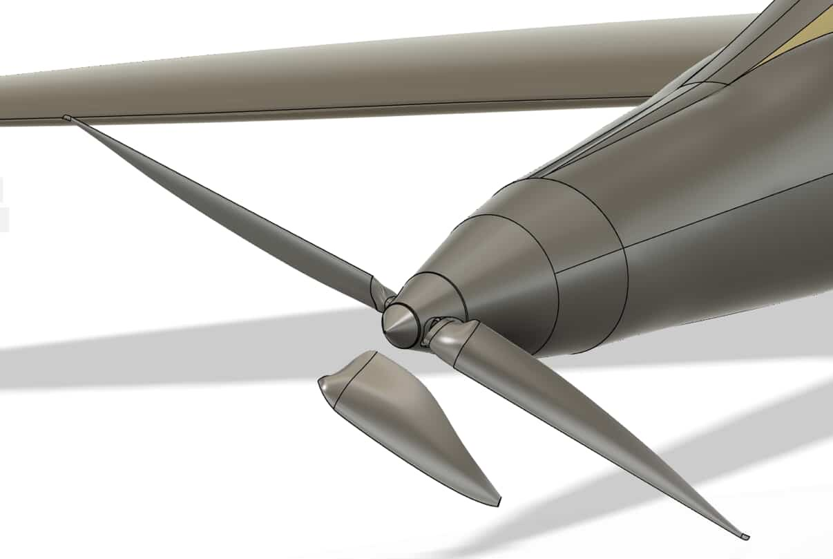 Aircraft CAD model